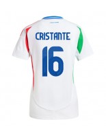 Italia Bryan Cristante #16 Bortedrakt Dame EM 2024 Korte ermer